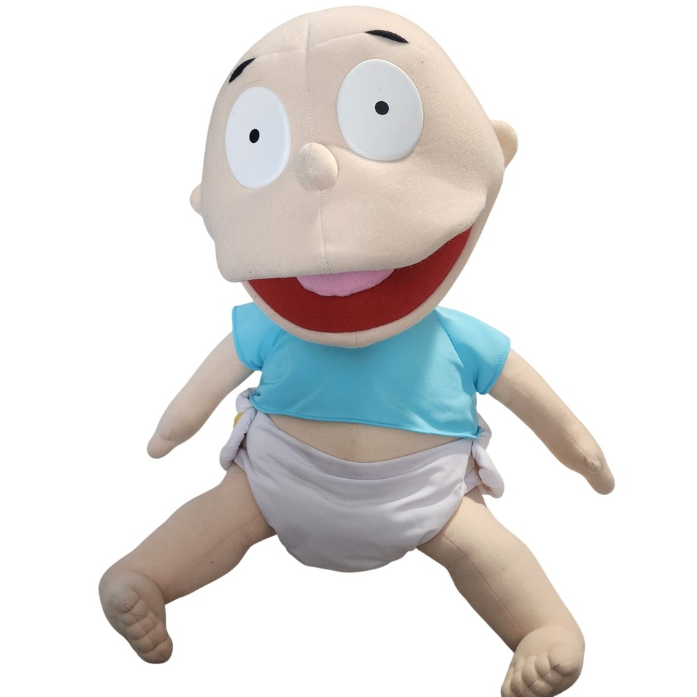 Vintage 1997‎ Rugrats Tommy Pickles Large 24" Plush Doll With Clothes Viacom